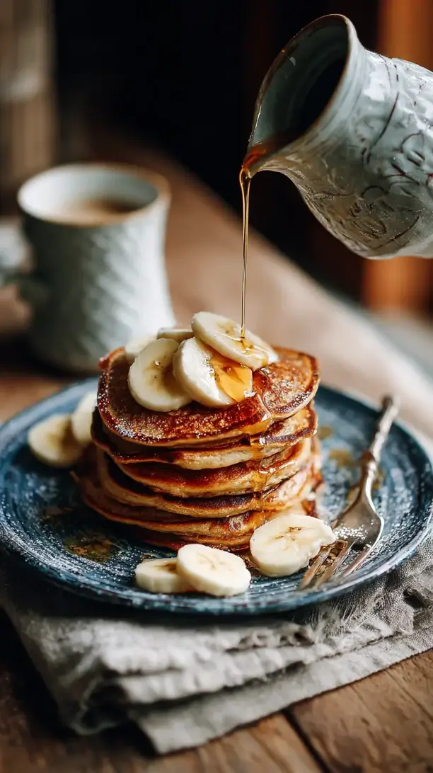 almond butter pancakes