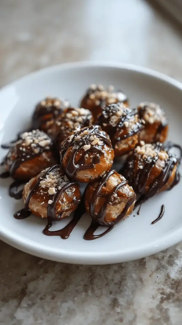 almond butter pretzel bites