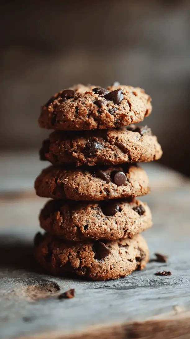 almond butter protein cookies