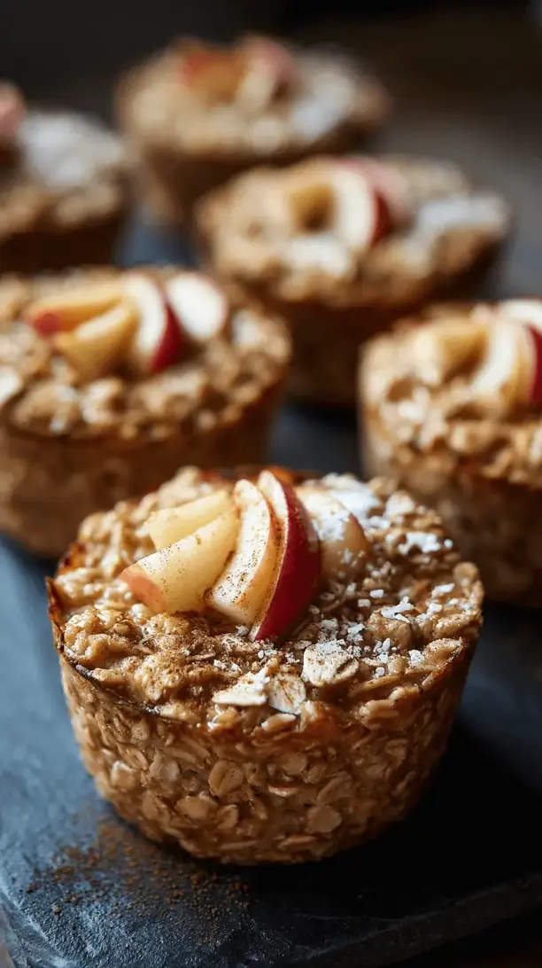 apple cinnamon oatmeal cups
