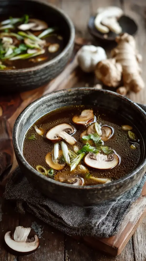 asian mushroom soup