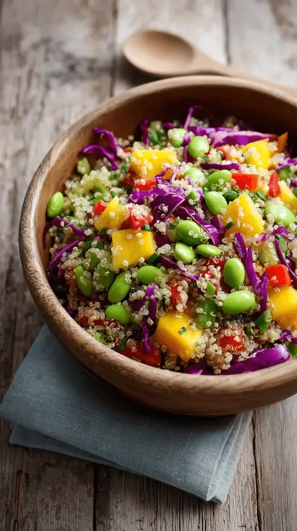asian quinoa salad