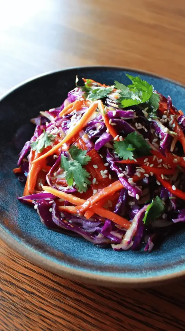 asian sesame slaw