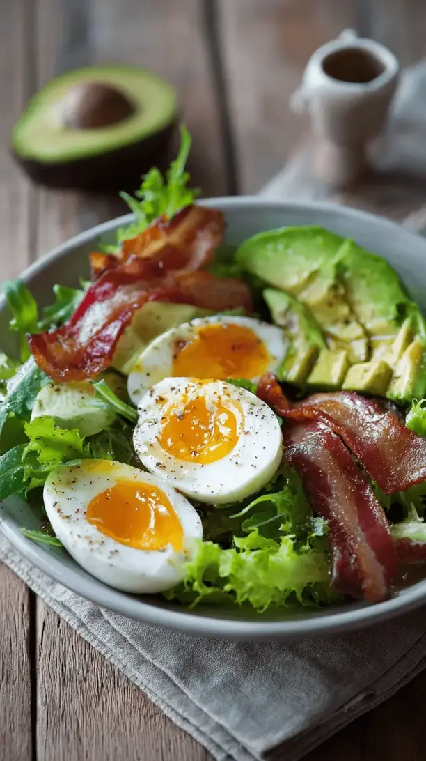 avocado breakfast salad