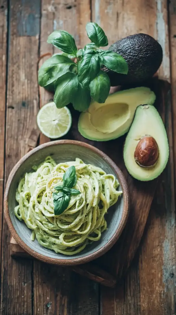 avocado cream pasta
