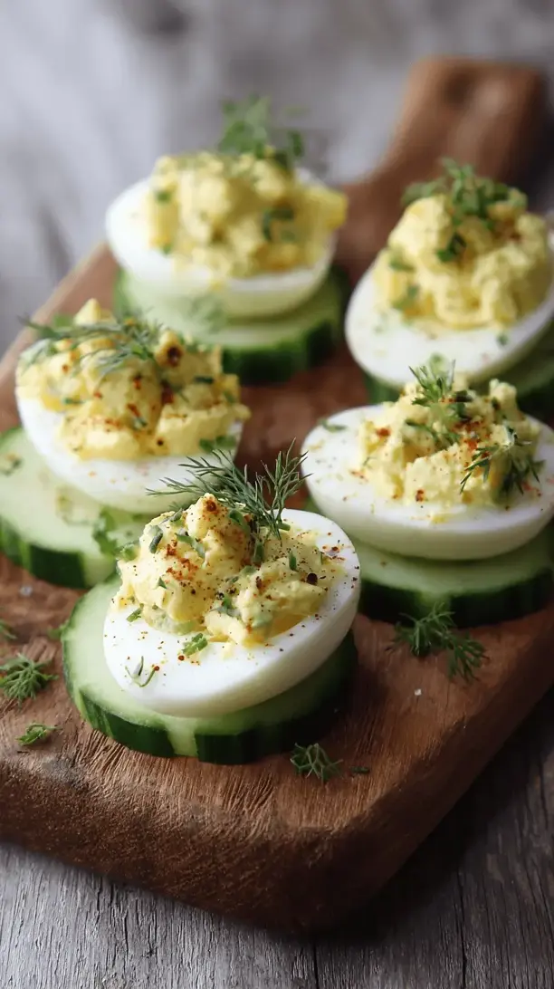 avocado egg salad bites