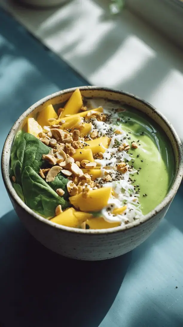 avocado smoothie bowl