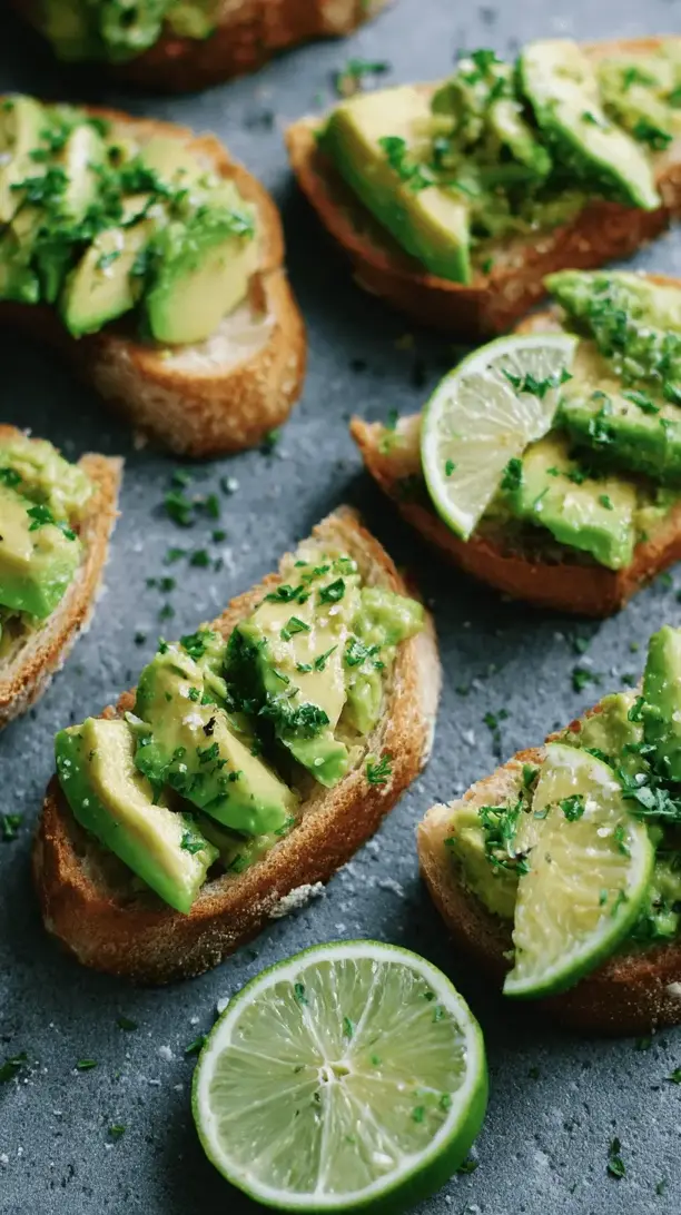 avocado toast bites