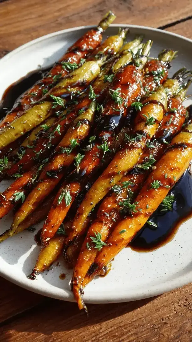 balsamic glazed carrots