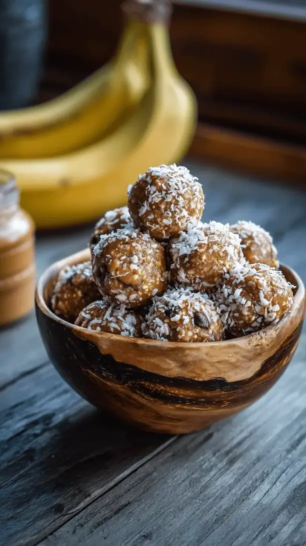 banana bread protein bites