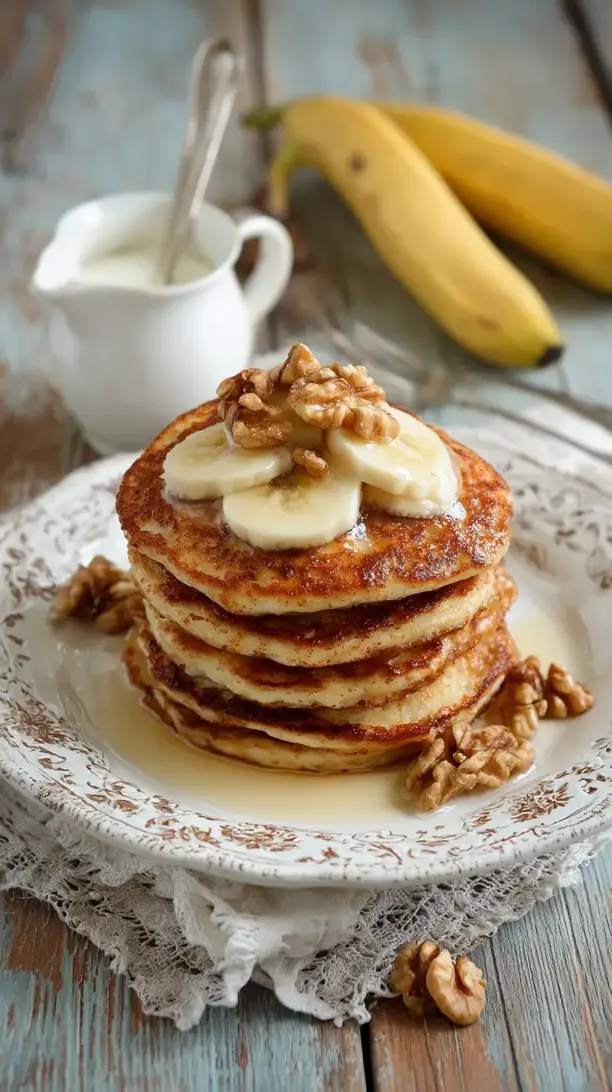 banana nut pancakes