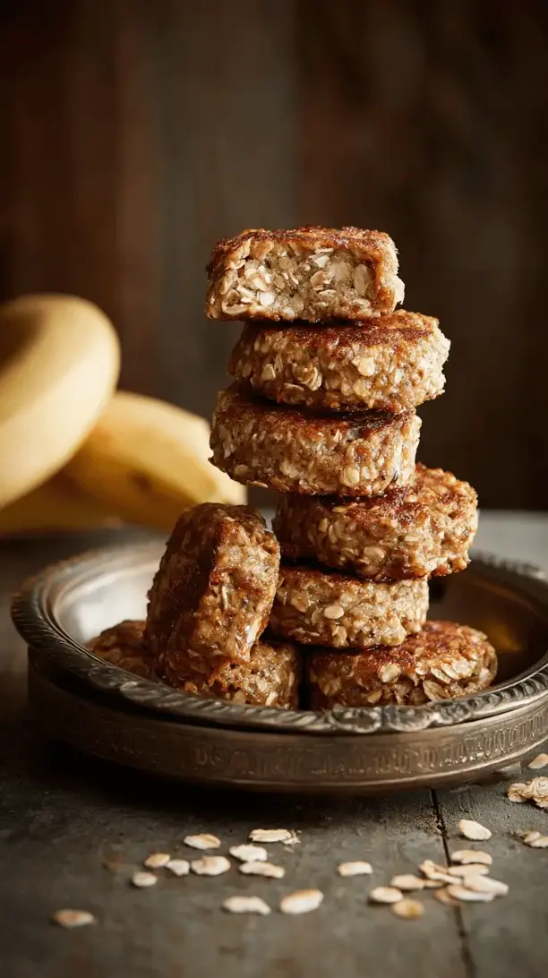 banana oat pancake bites