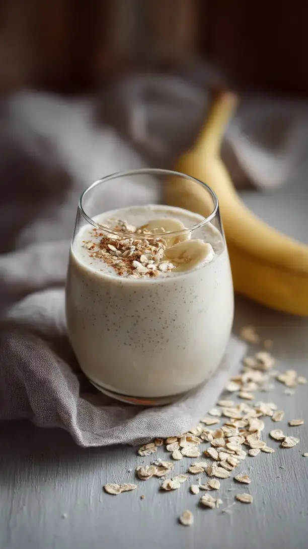 banana oat smoothie