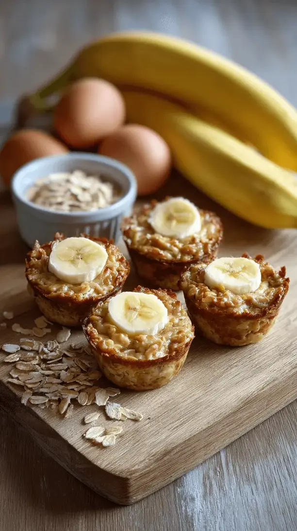banana oatmeal cups
