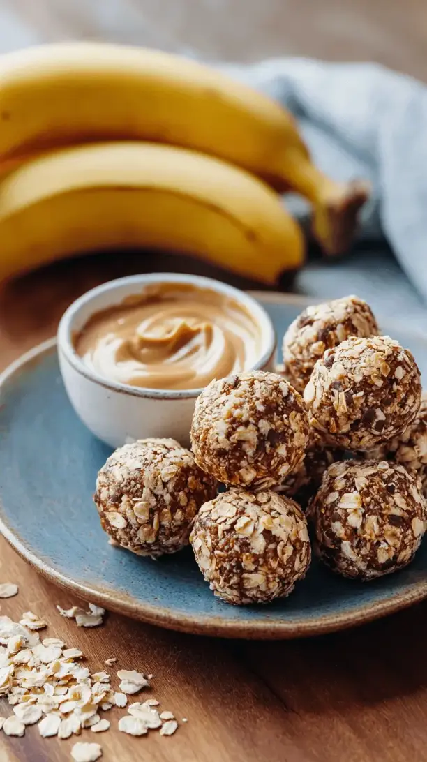 banana peanut butter bites