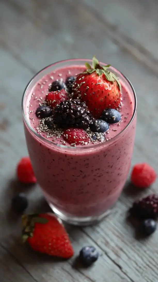 berry beet smoothie