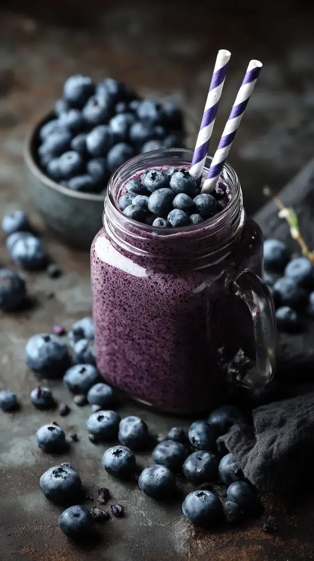 blueberry acai smoothie