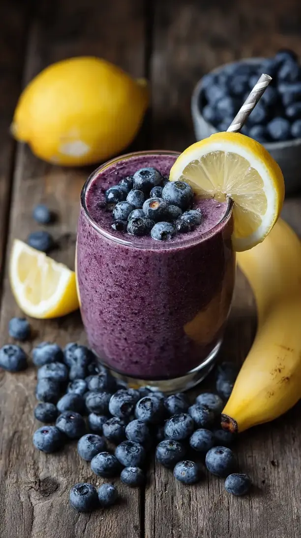 blueberry lemon smoothie