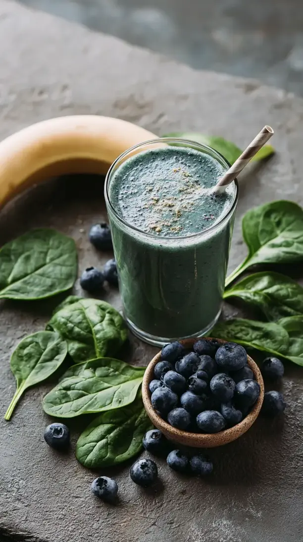 blueberry spinach smoothie