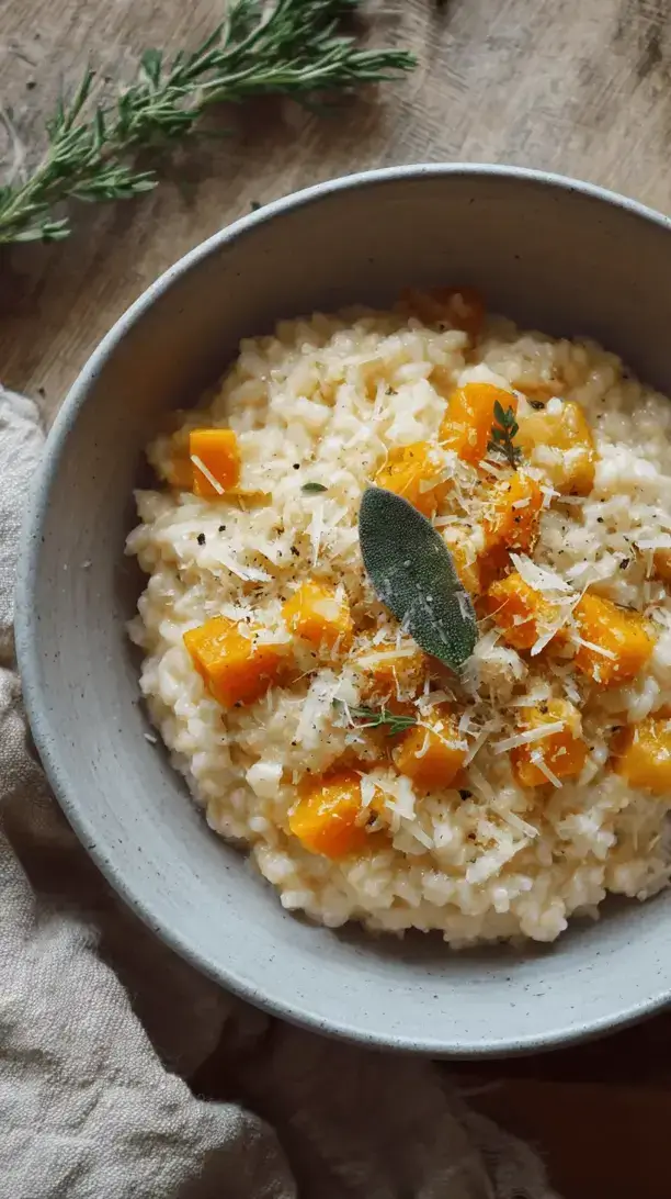 butternut squash risotto