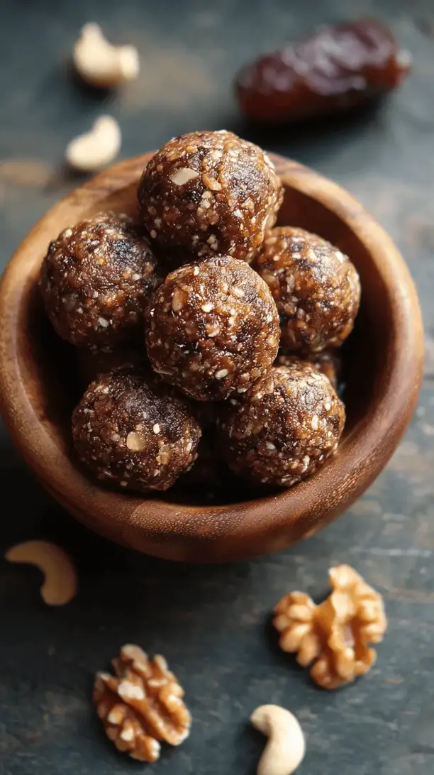 caramel apple energy bites