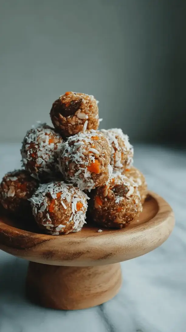 carrot cake energy bites