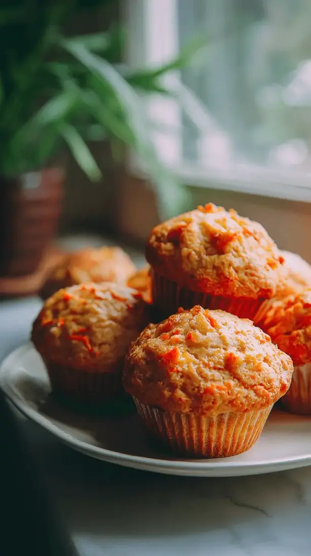 carrot pineapple muffins