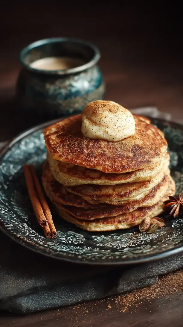 chai spiced pancakes