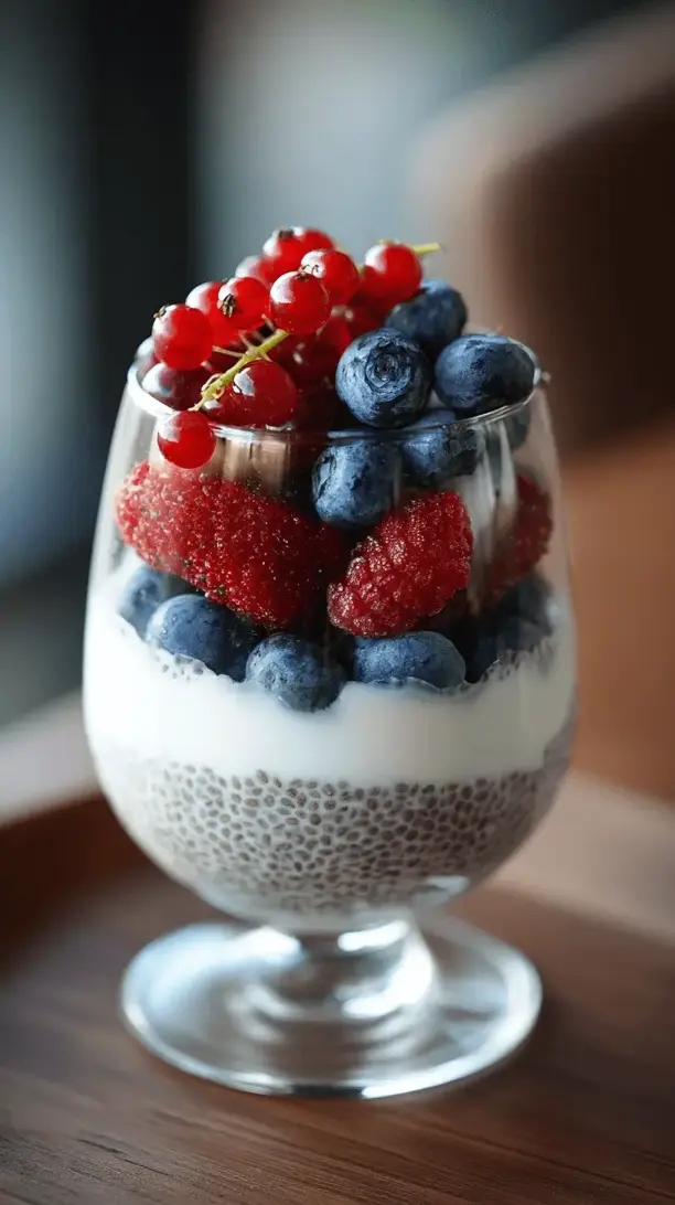 chia seed parfait