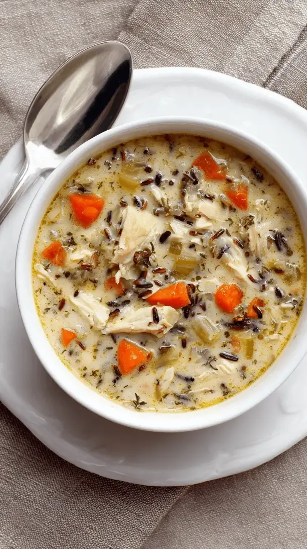 chicken and wild rice soup