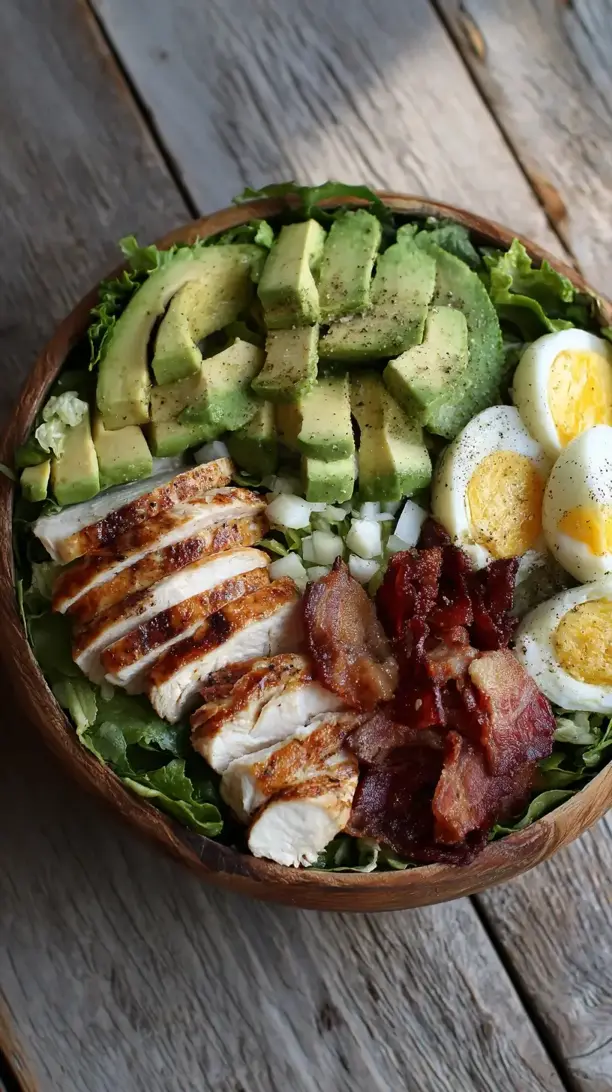 chicken avocado cobb salad
