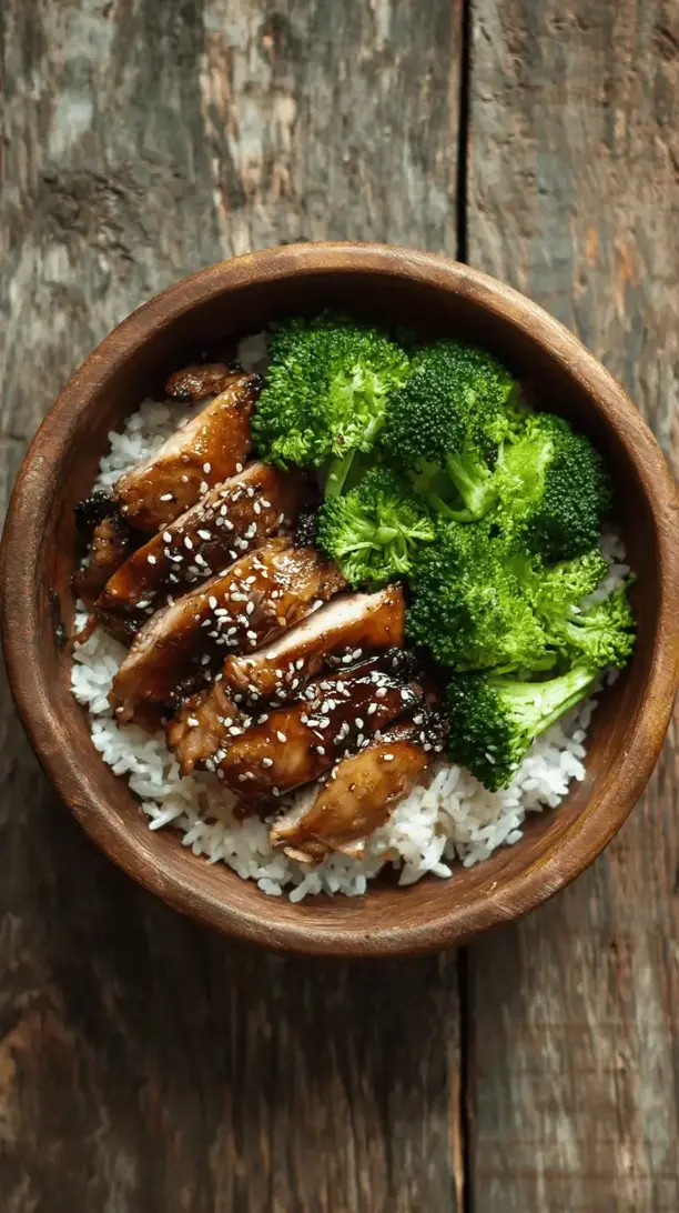 chicken teriyaki bowl
