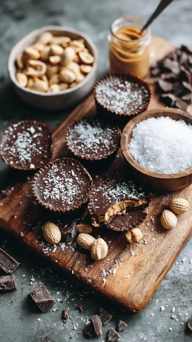 chocolate peanut butter chia cups