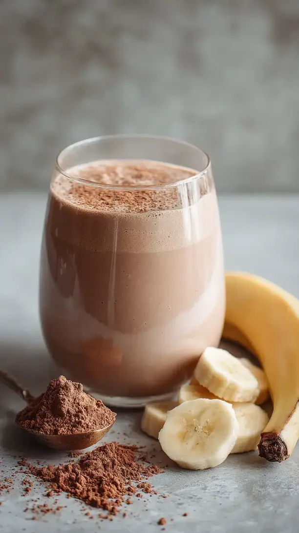 chocolate peanut butter smoothie
