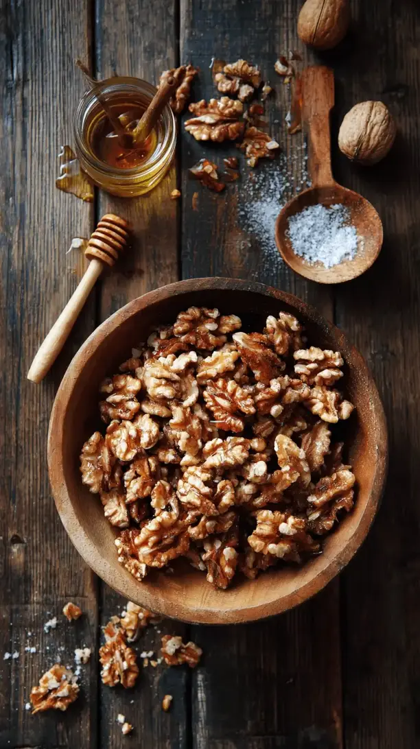 cinnamon roasted walnuts