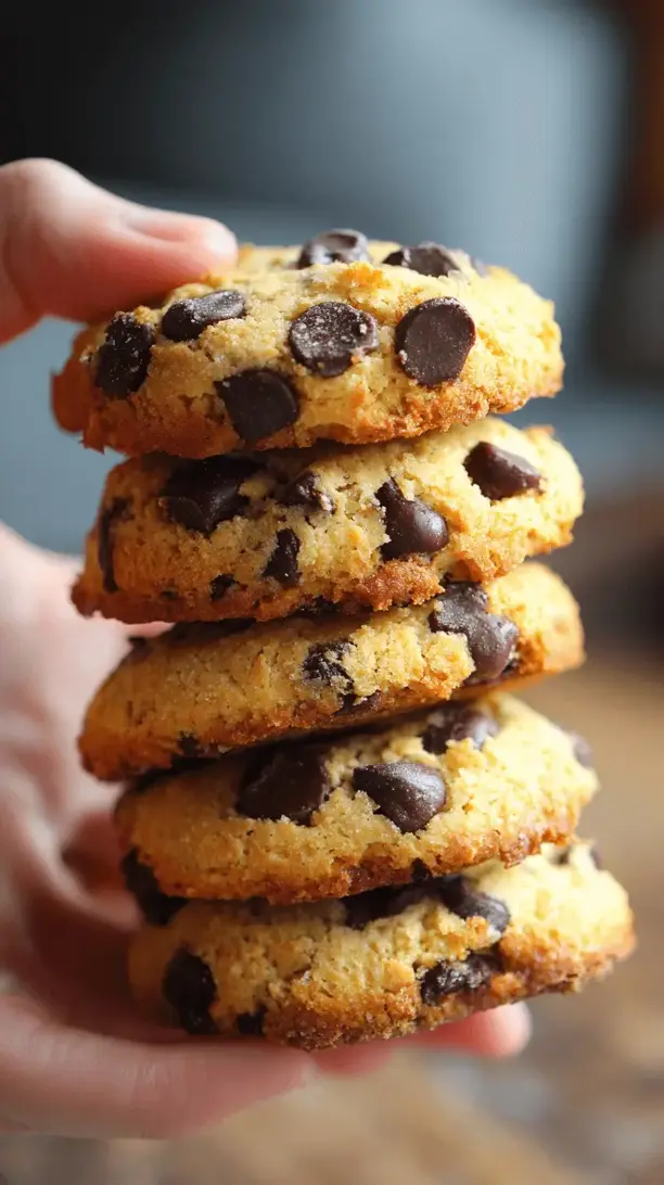 coconut flour chocolate chip cookies