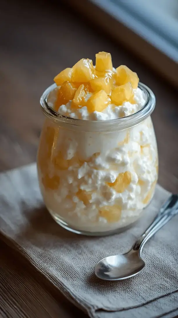 cottage cheese with pineapple