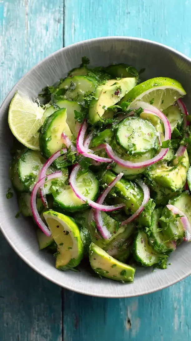 cucumber avocado salad