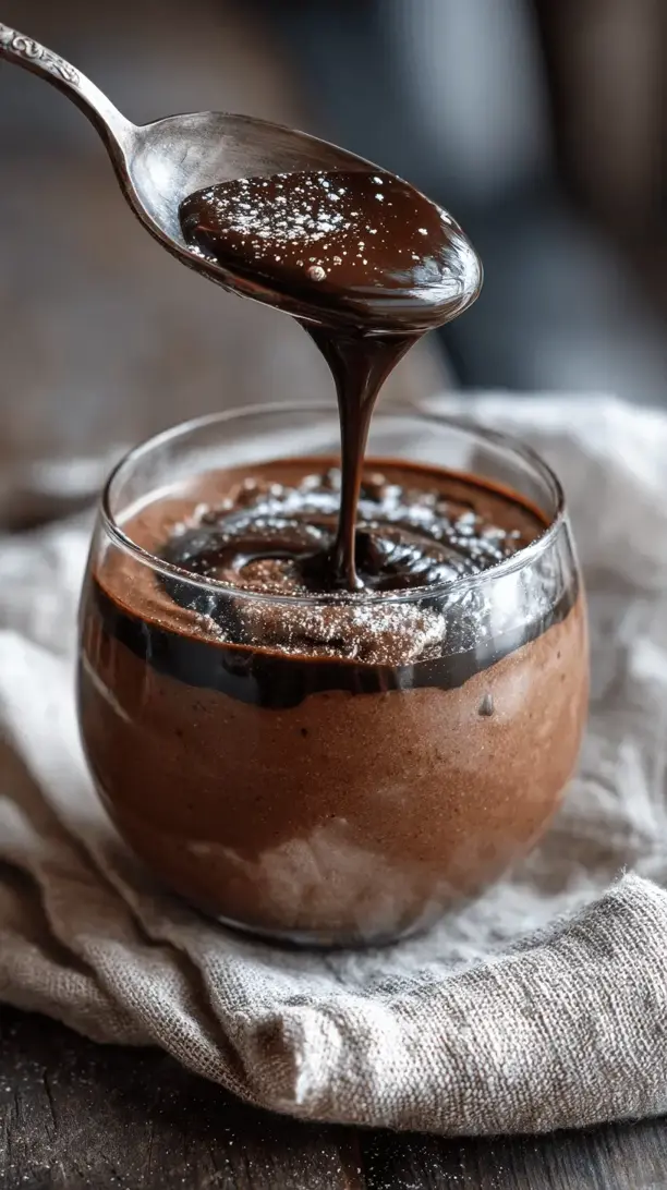 dark chocolate avocado mousse