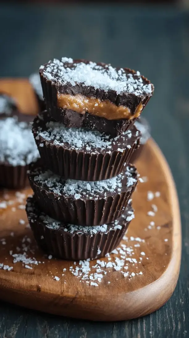 dark chocolate peanut butter cups