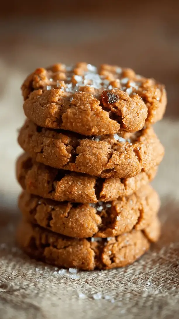 date sweetened peanut butter cookies