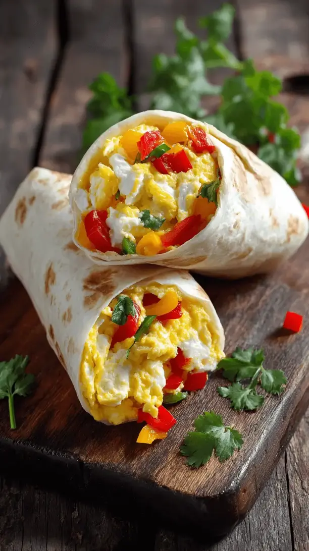 egg white breakfast burrito
