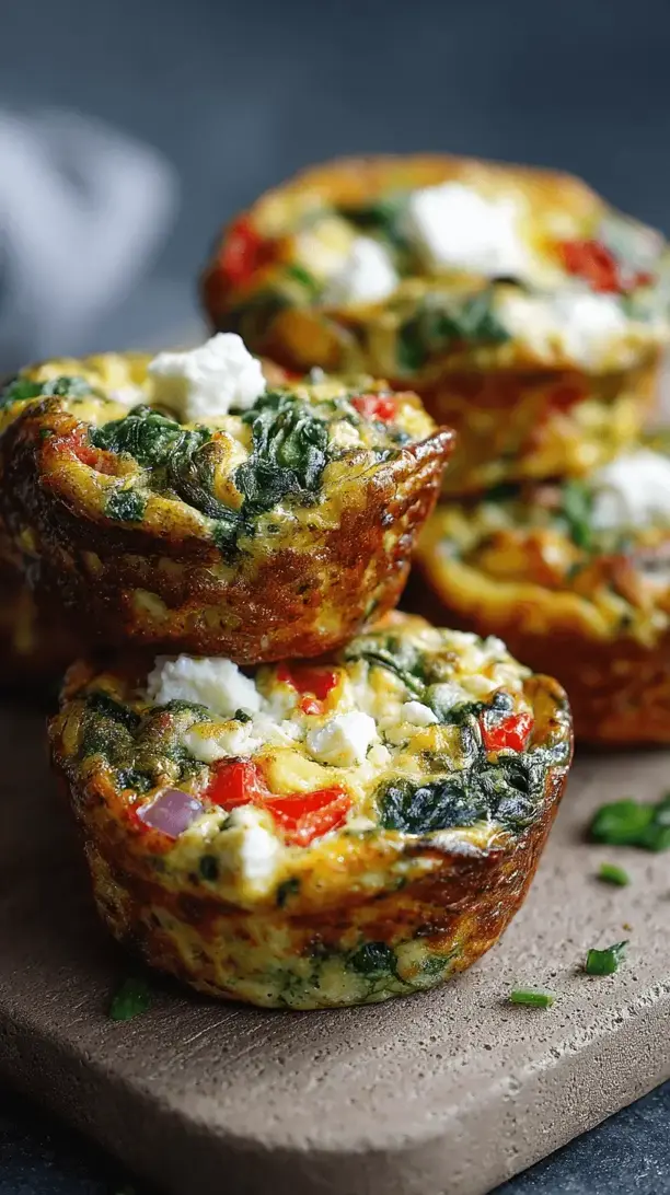 egg white veggie muffins