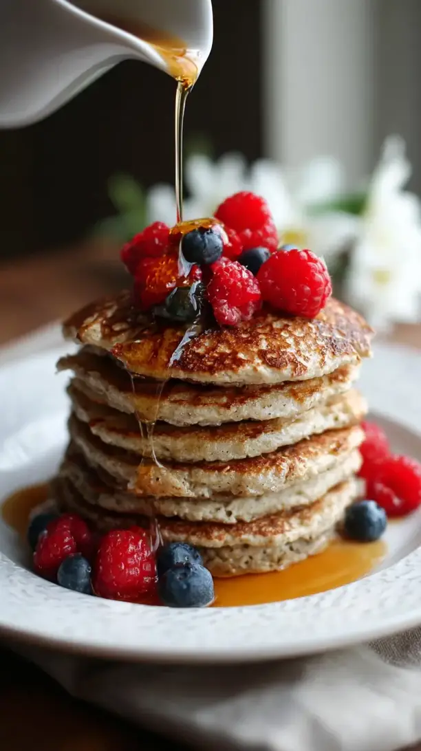 flaxseed protein pancakes