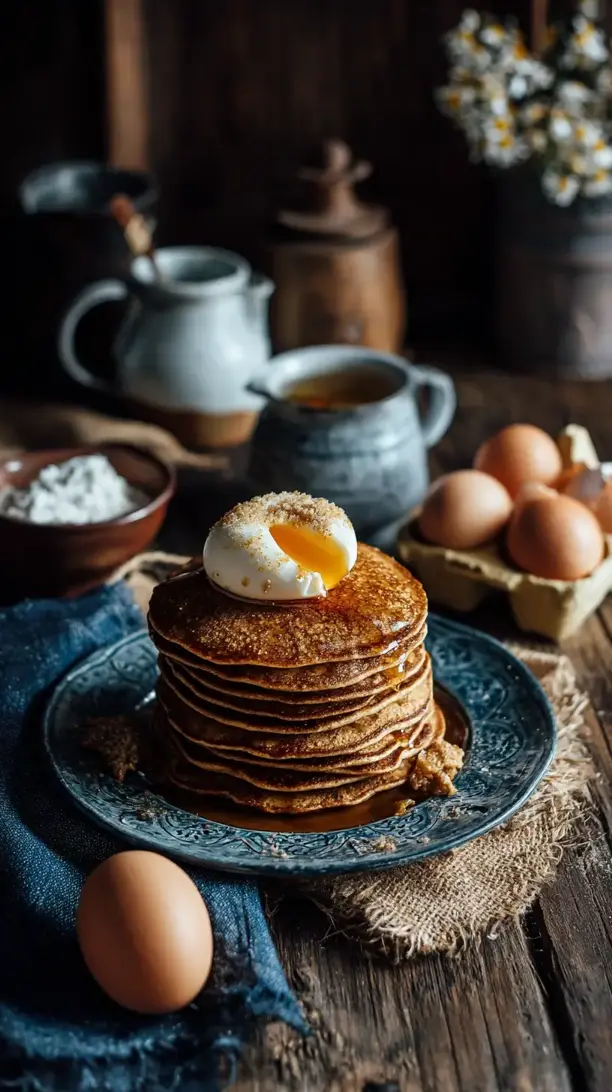 gingerbread pancakes