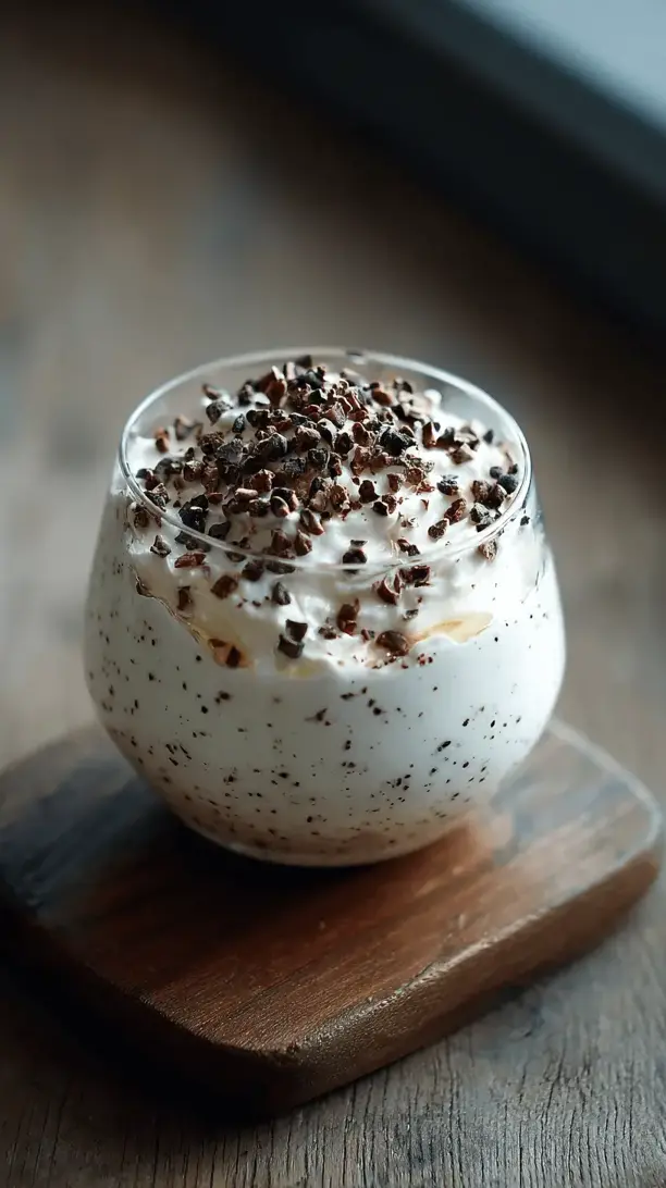 greek yogurt with cacao nibs