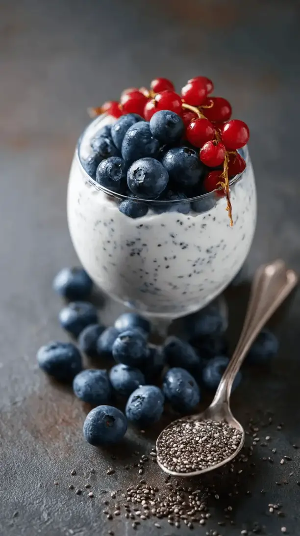greek yogurt with chia seeds