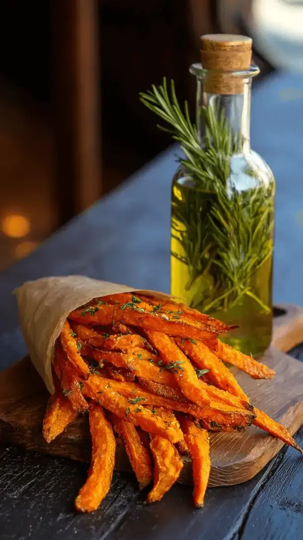 herbed sweet potato fries