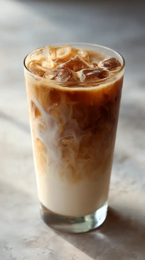 iced dirty chai latte