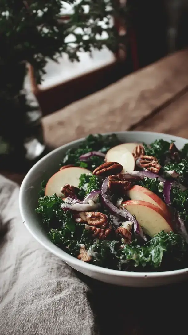 kale and apple salad